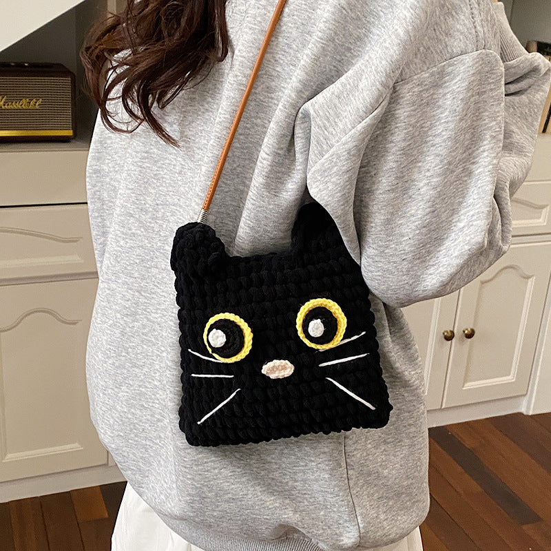 Cute Animal-Themed Plush Bag