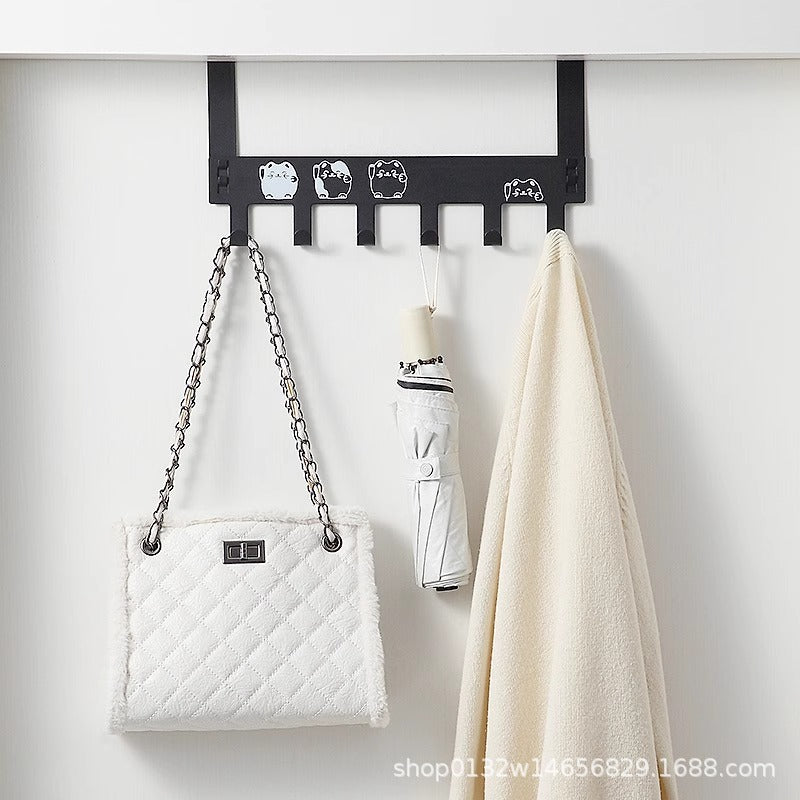 Decorative Animal-Themed Wall Hook Rack