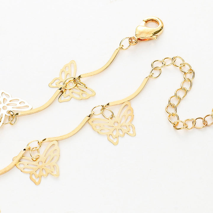 Butterfly Design Choker Necklace Kalsten