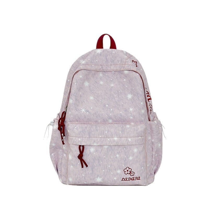 Star-Patterned Casual Backpack Kalsten