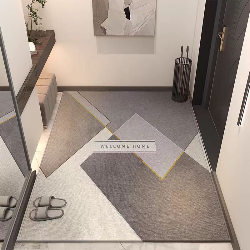 Geometric Pattern Welcome Mat