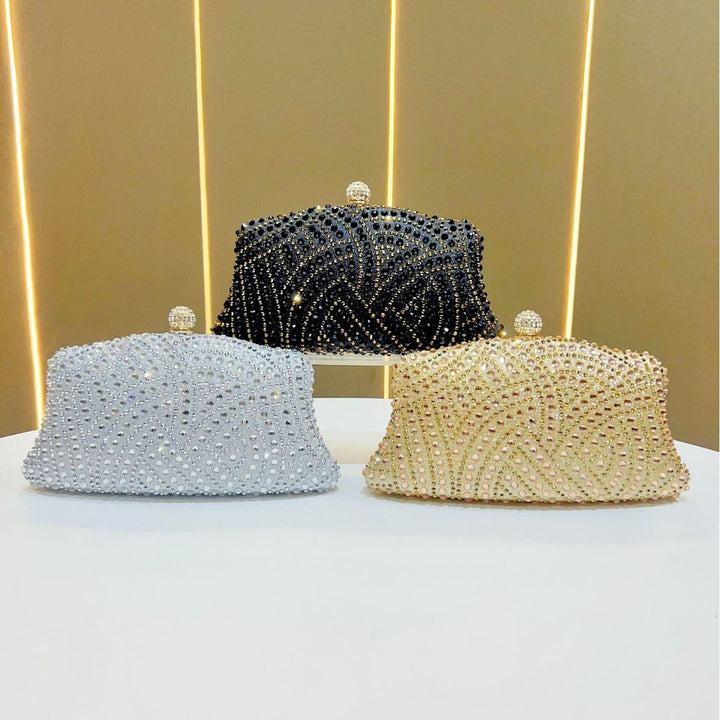 Ornate Beaded Evening Clutch