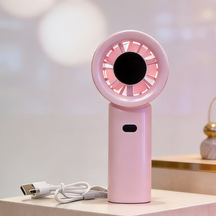 Women Portable USB Hand Fan with Ergonomic Design Kalsten