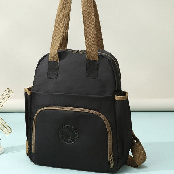 Floral Print Multi-Functional Backpack Kalsten