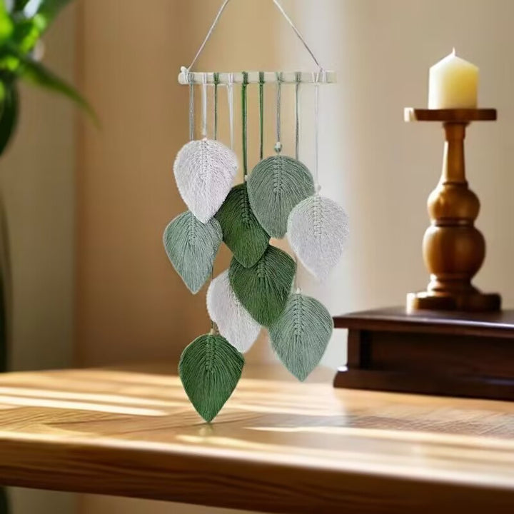 Decorative Leaf Motif Wall Hanging Kalsten