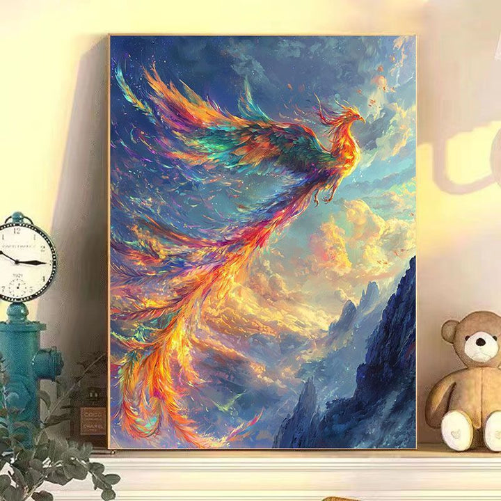 Abstract Phoenix Wall Art Print Kalsten