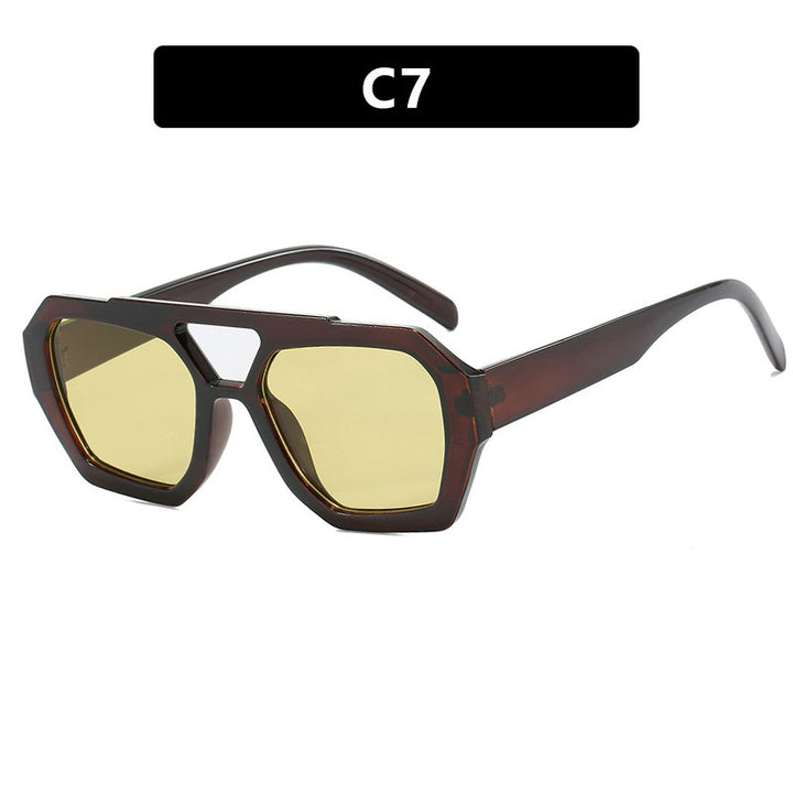Women's geometric sunglasses with luxurious design Kalsten