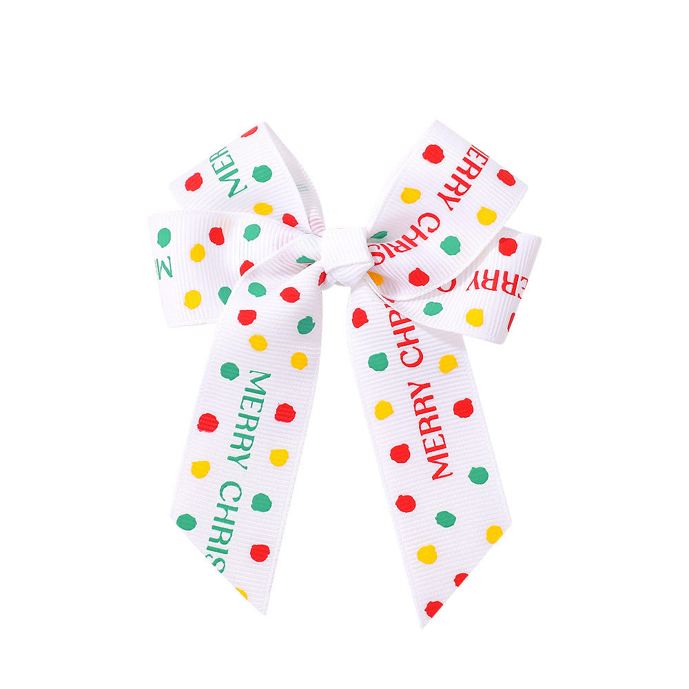 Festive Decorative Christmas Hair Bow Kalsten