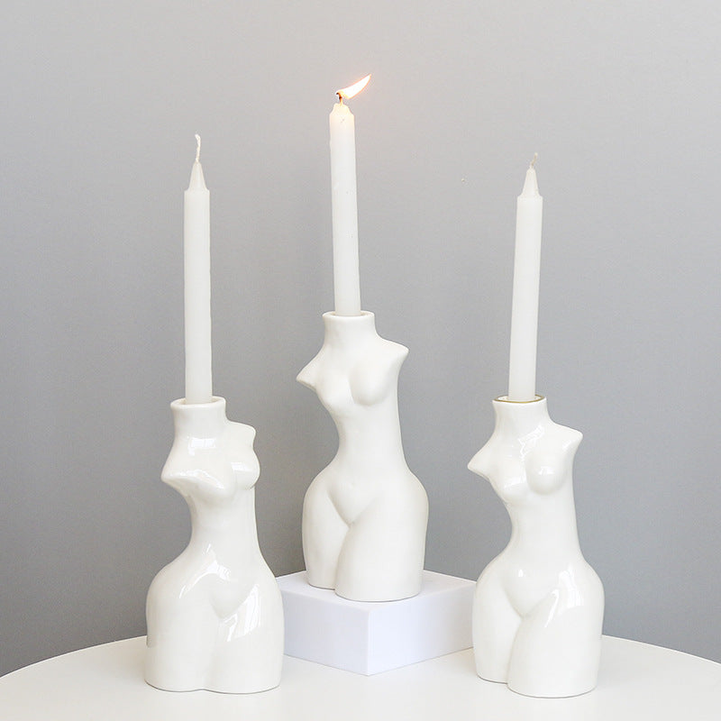 Sculptural Body-Shaped Vase Kalsten