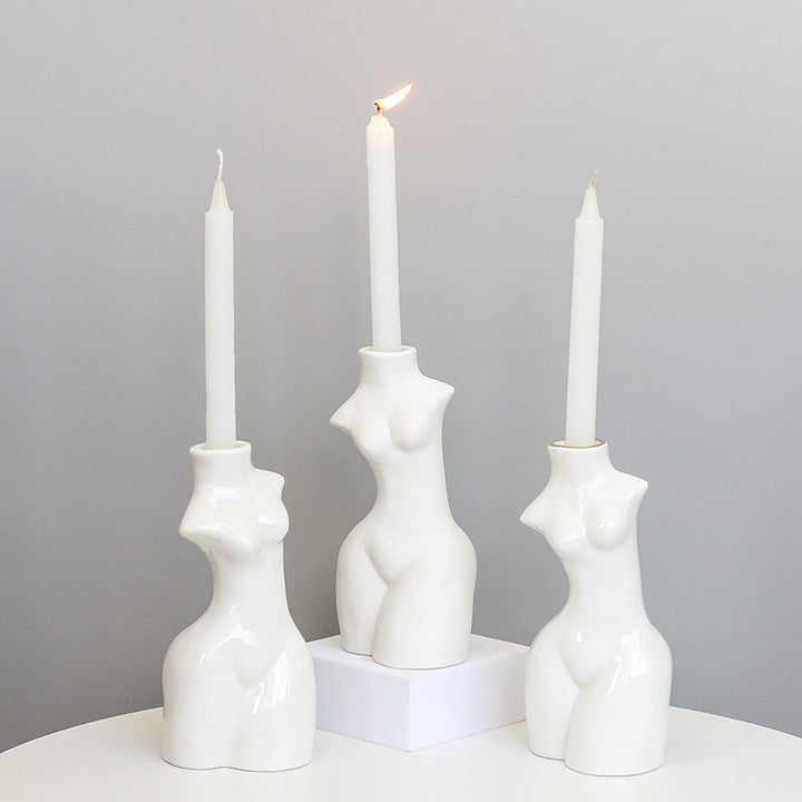 Sculptural Body-Shaped Vase Kalsten
