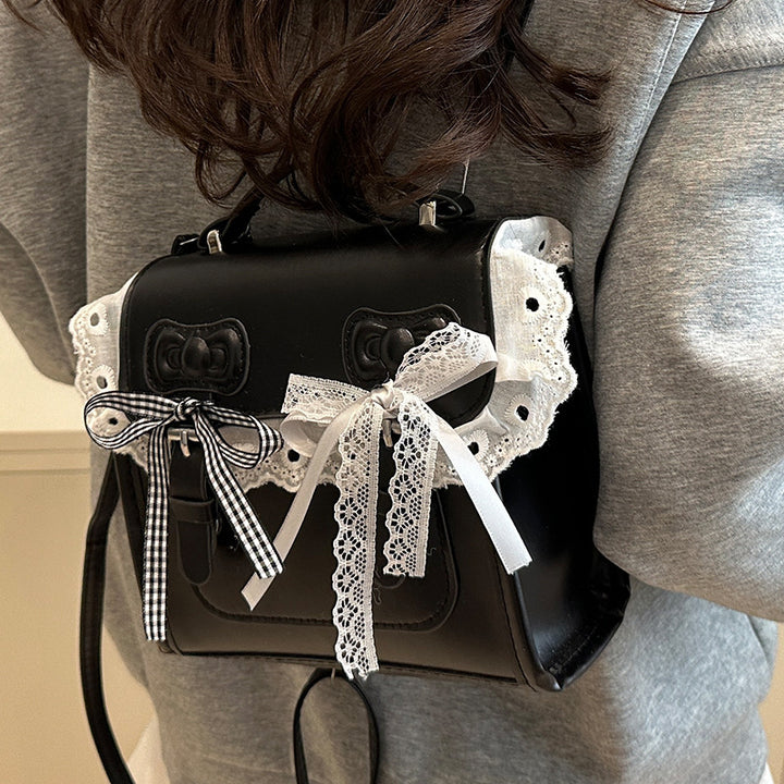 Elegant Retro Handcrafted Satchel Bag