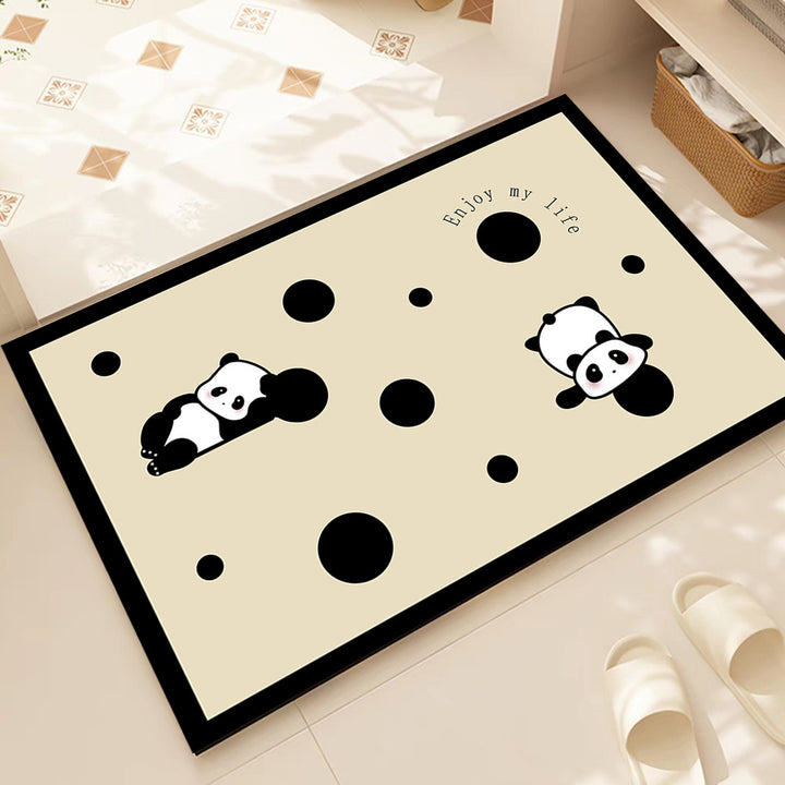 Cartoon Cat Area Rug