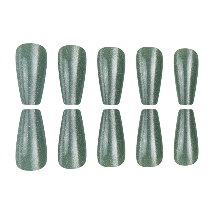 Sparkling Long Press-On Nails Kalsten