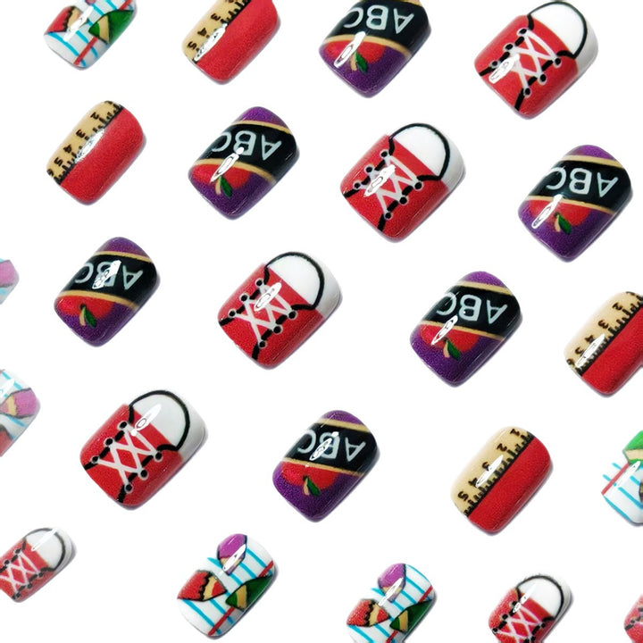 Creative Educational Theme Nail Art Kalsten