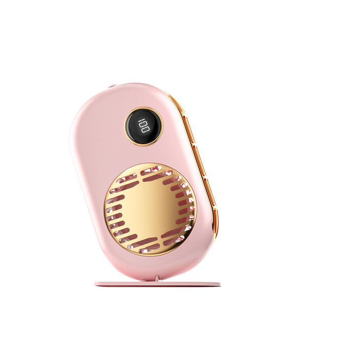 Women's Portable Mini Fan with Digital Display Kalsten