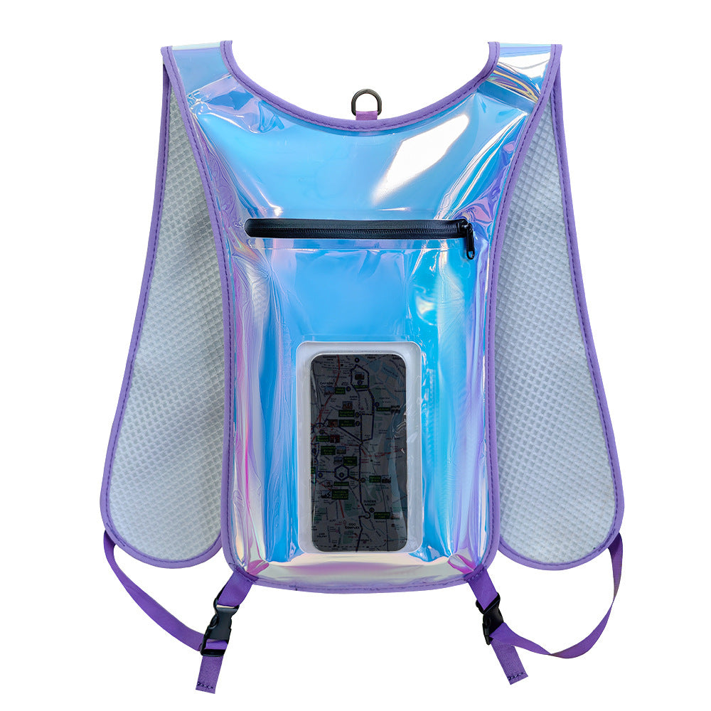 Waterproof Smartphone Backpack with Transparent Front Pocket Kalsten