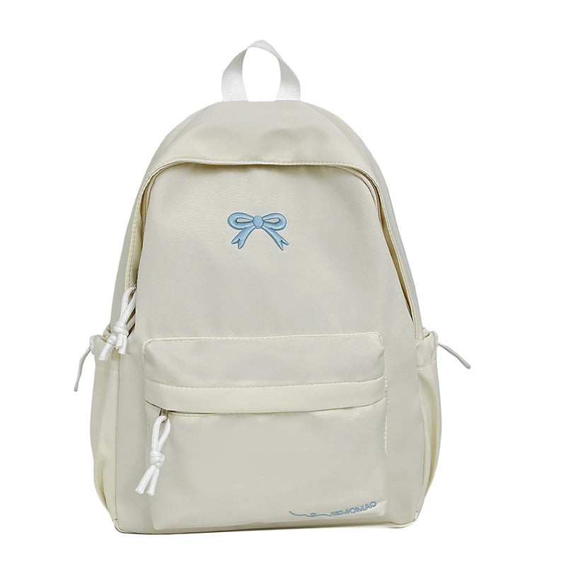 Chic Bow-Accent Backpack Kalsten