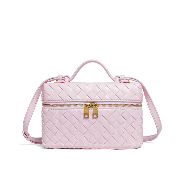 Structured Woven Satchel Bag Kalsten
