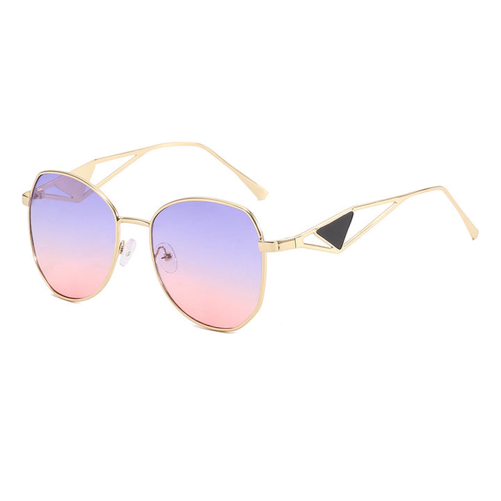 Women's fashionable geometric sunglasses with unique frame Kalsten
