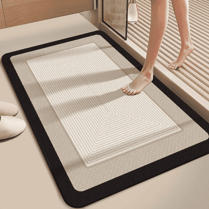 Absorbent Luxury Bathroom Mat Kalsten