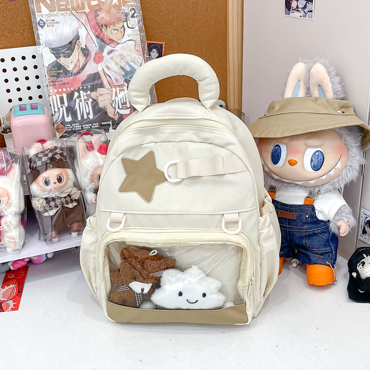 Cute Star-Embellished Mini Backpack Kalsten