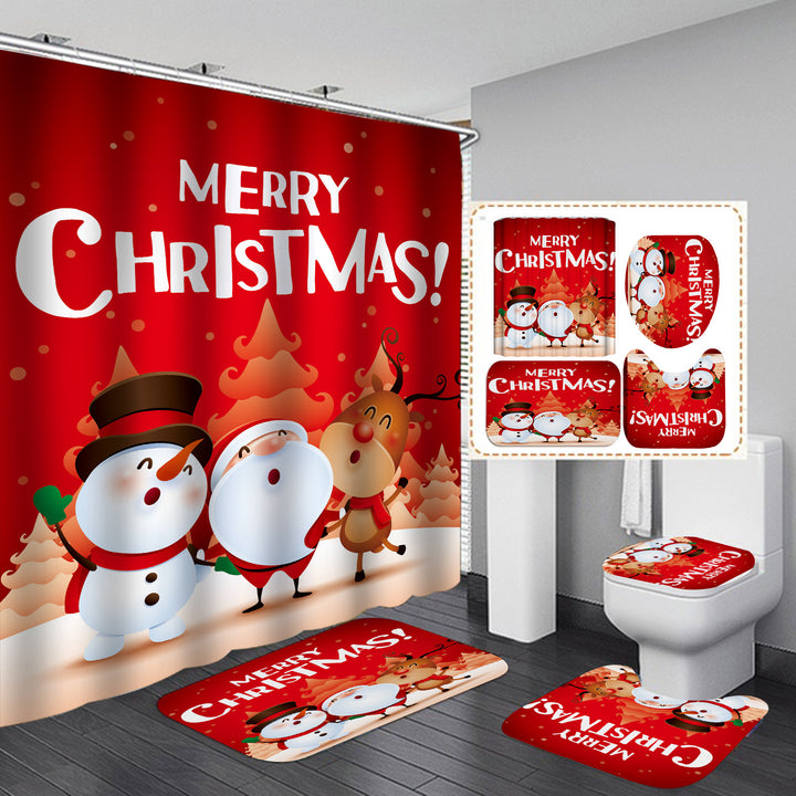 Holiday-Themed Bathroom Set Kalsten