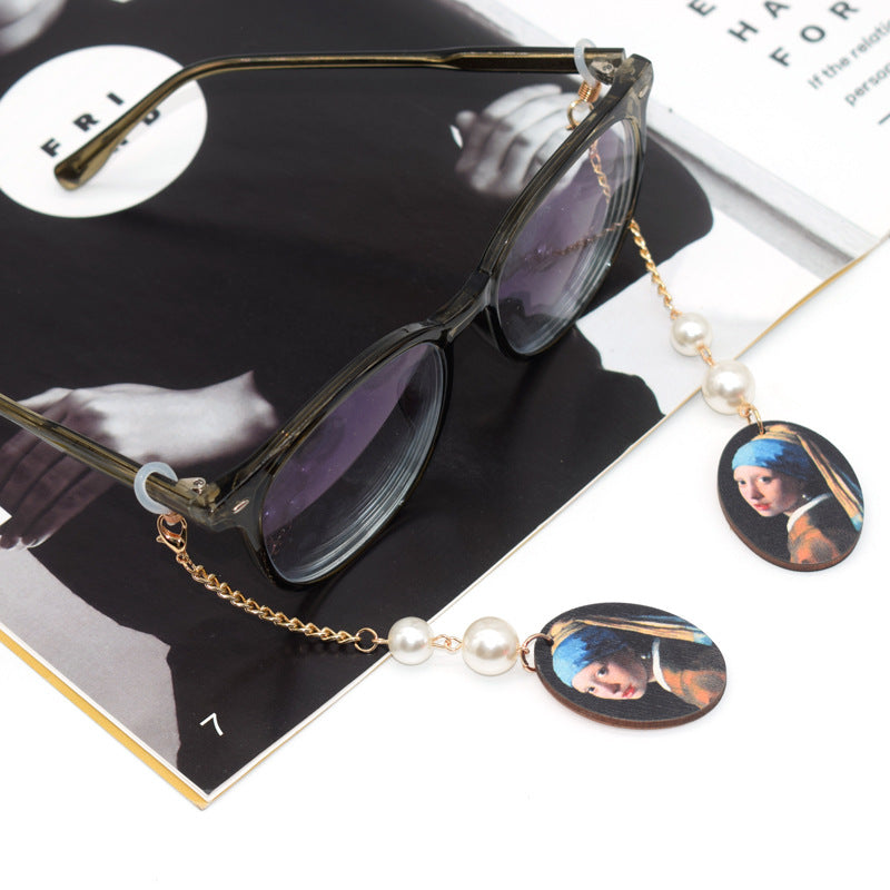 Artistic Drop Earrings with Pearl Accents Kalsten