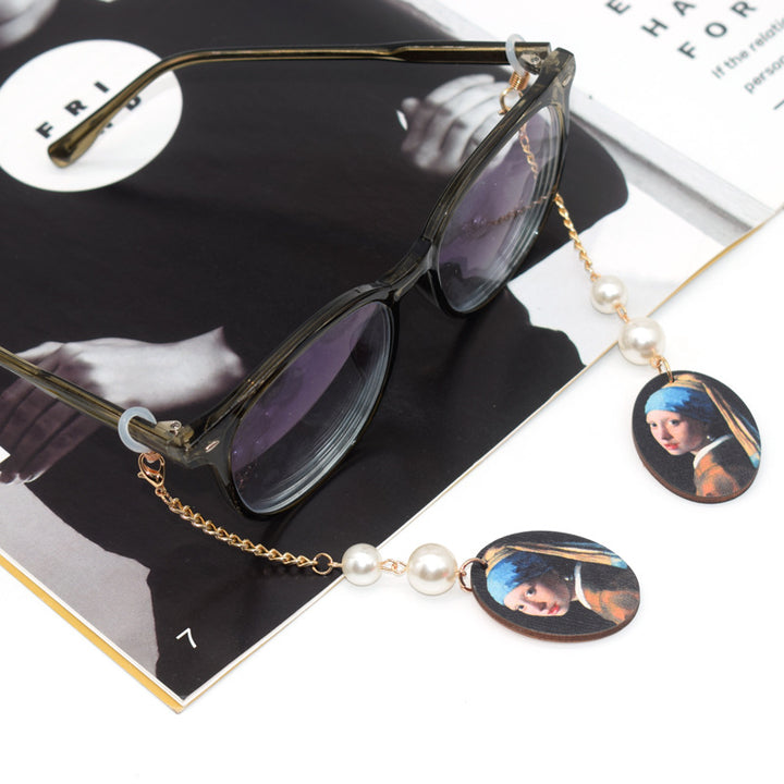 Artistic Drop Earrings with Pearl Accents Kalsten
