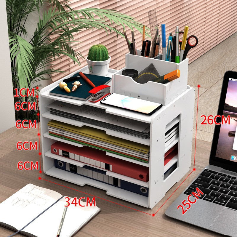 Multi-Tiered Office Desk Organizer
