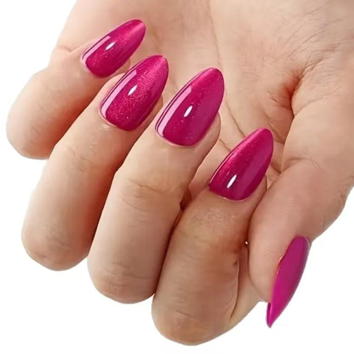 Long-Lasting Glossy Press-On Nail Set Kalsten
