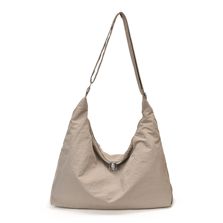 Soft Fabric Slouchy Shoulder Bag