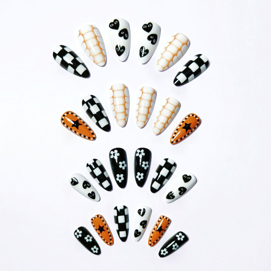 Creative Nail Art with Geometric Designs Kalsten