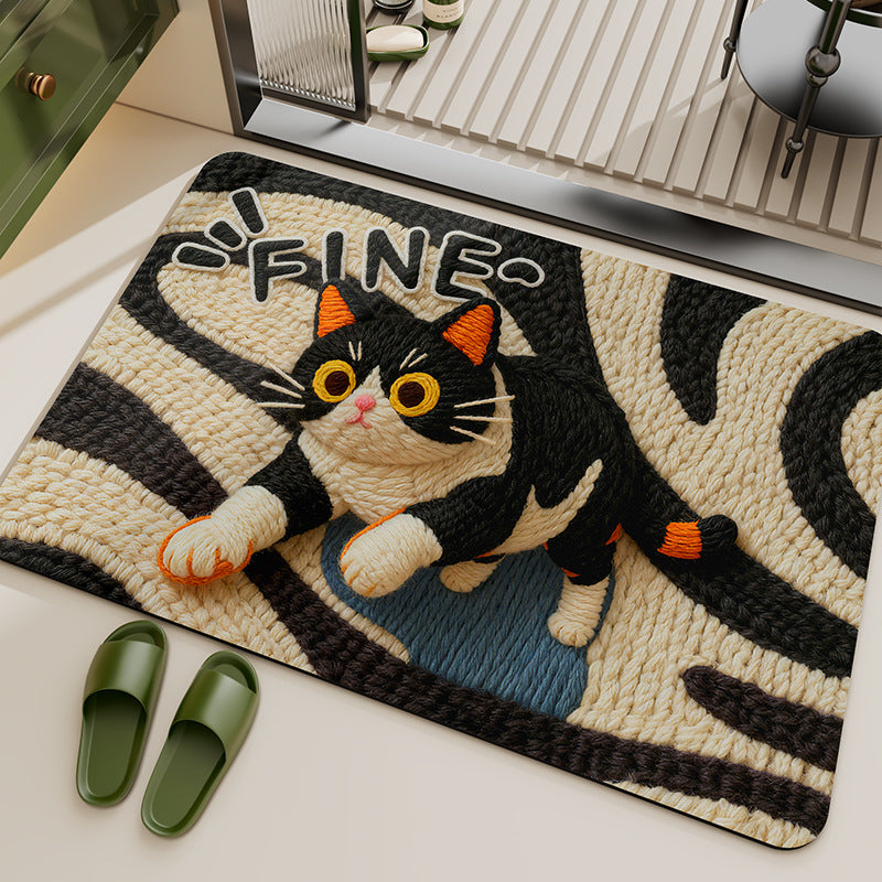 Cartoon-Themed Area Rug