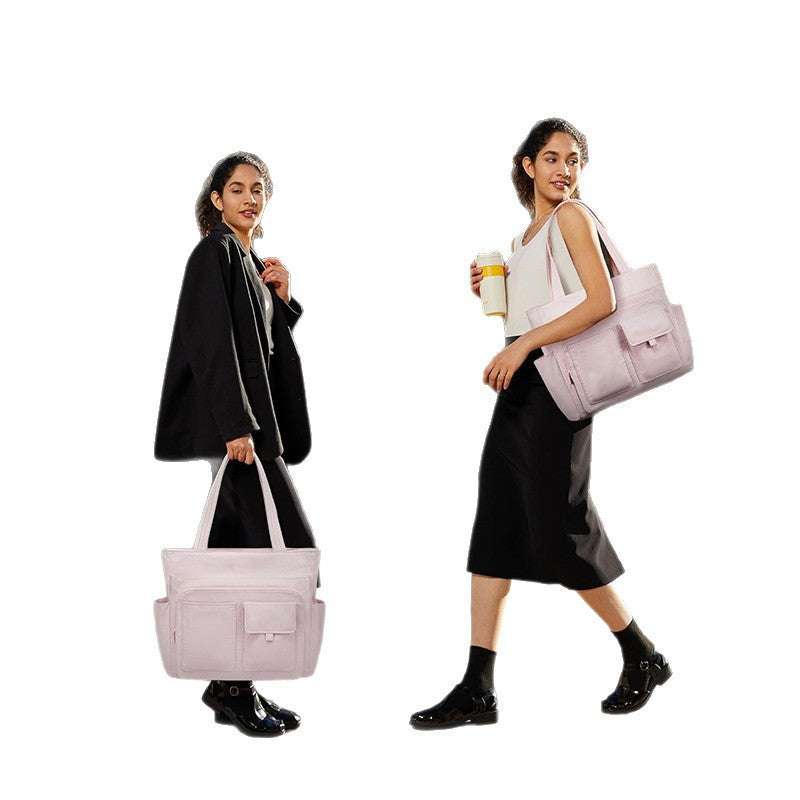 Multifunctional shoulder bag with numerous compartments Kalsten