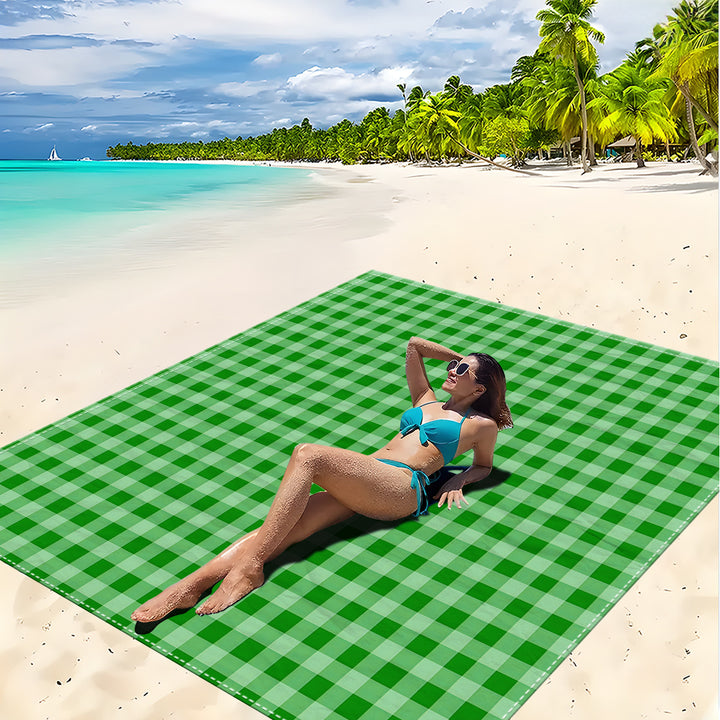 Mandala Design Beach Mat Kalsten