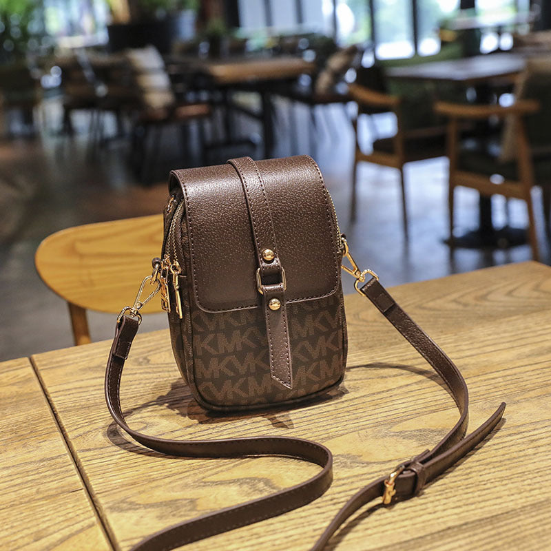 Compact Structured Crossbody Handbag