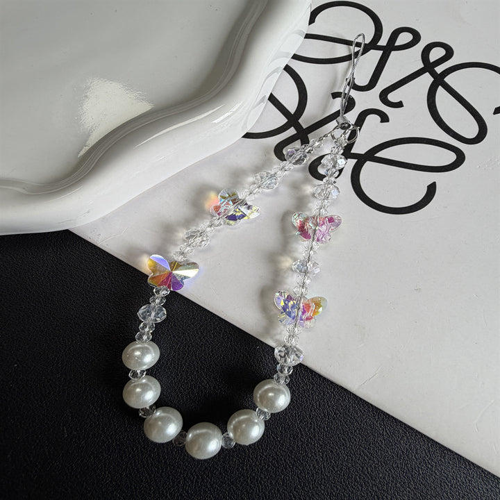 Decorative Butterfly Beaded Eyewear Chain Kalsten