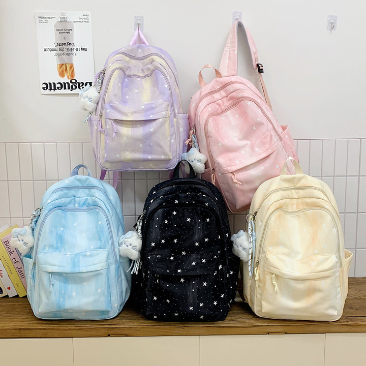 Decorative Star-Patterned Backpack Kalsten 1791205991