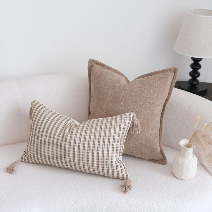 Textured Weave Throw Pillow for Home Decor