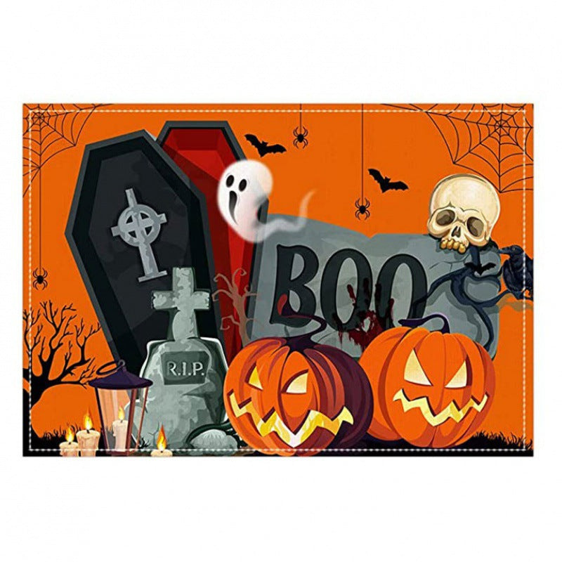 Halloween Themed Decorative Floor Mat Kalsten