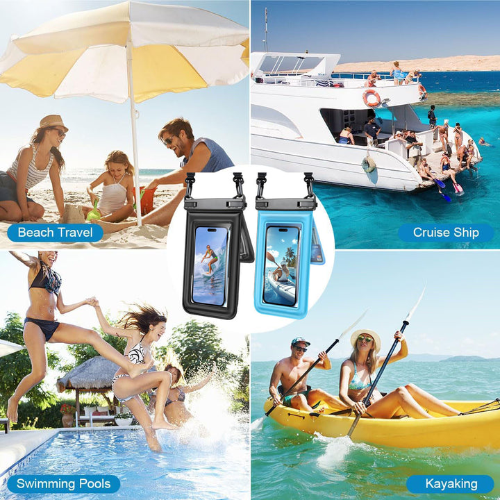 Waterproof Smartphone Bag with Transparent Front Kalsten
