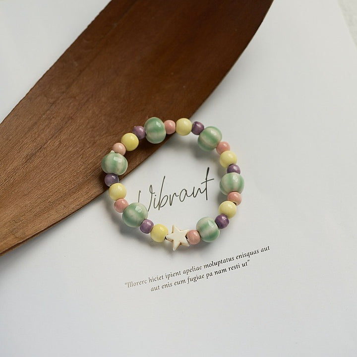 Heart-Shaped Beaded Bracelet Kalsten