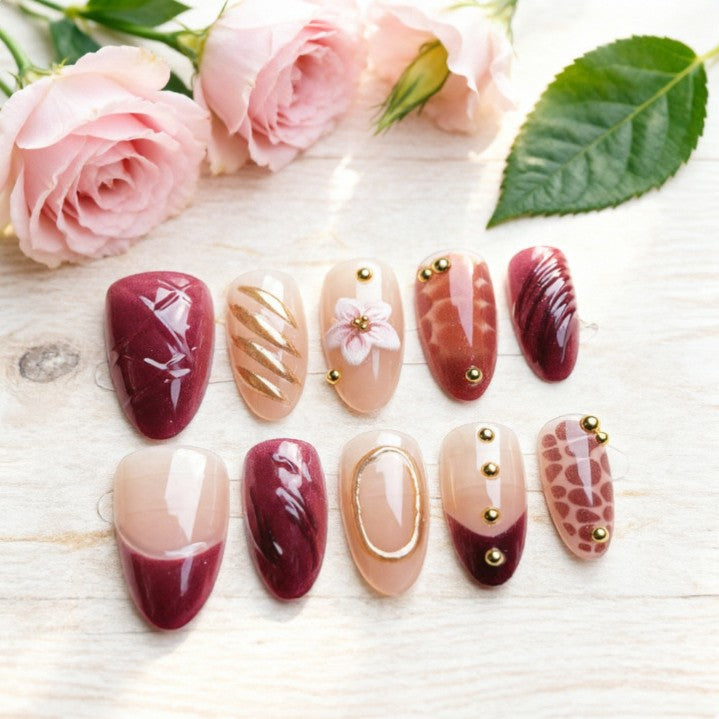 Glossy Artificial Nails Kalsten