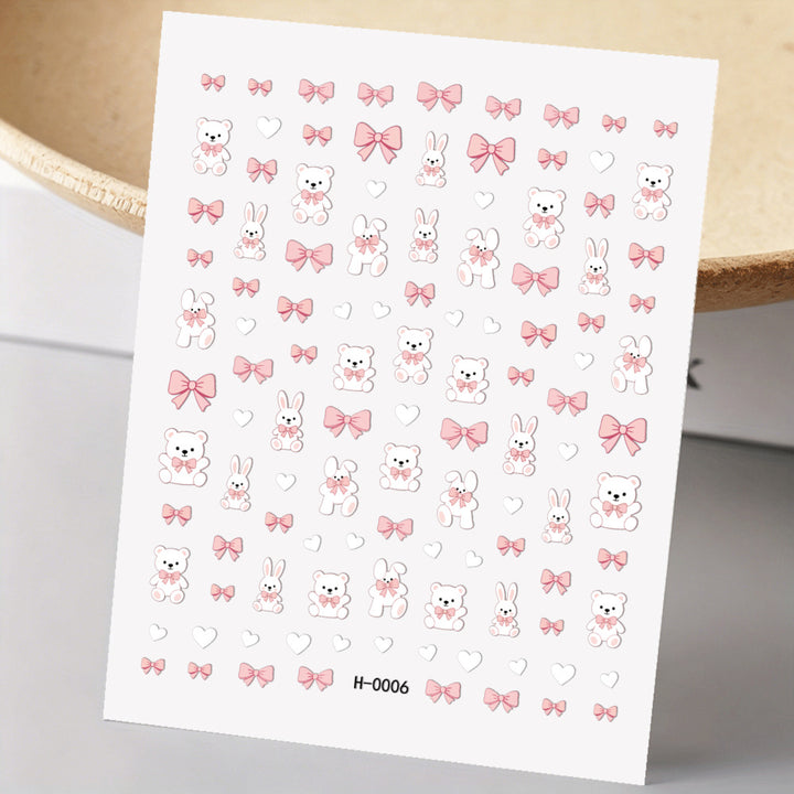 Cute Dog-Themed Nail Art Stickers
