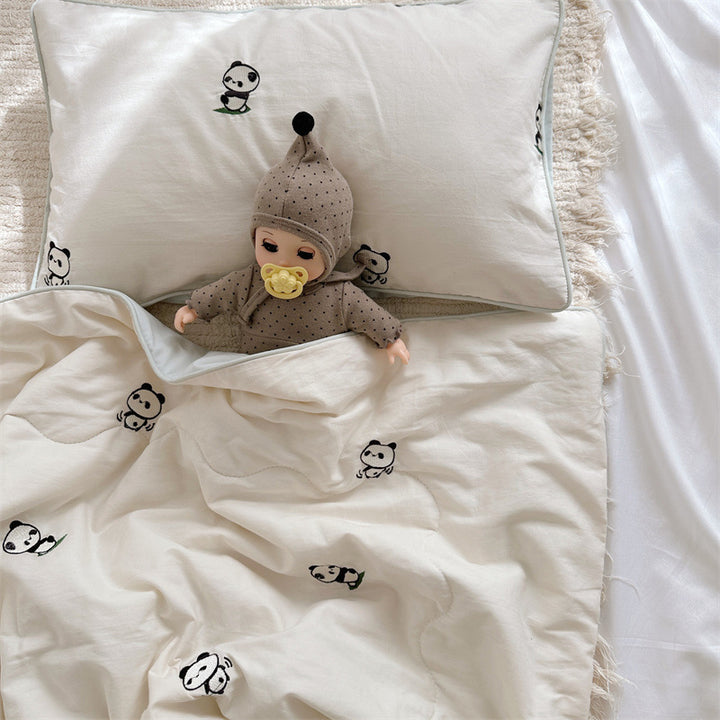 Unisex Cozy Blanket with Cute Panda Design Kalsten