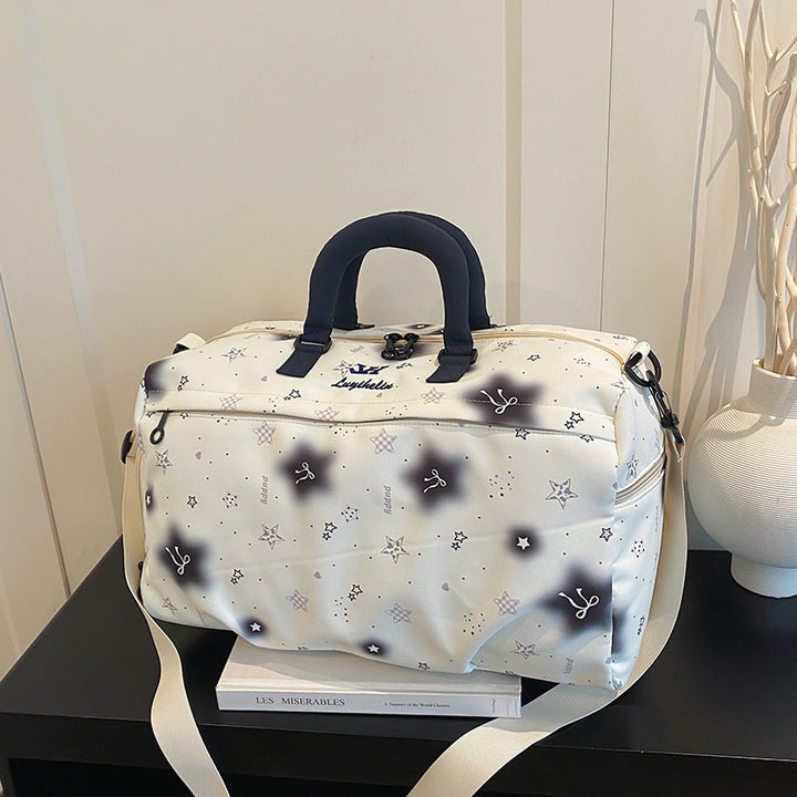 Star-Patterned Travel Duffle Bag Kalsten