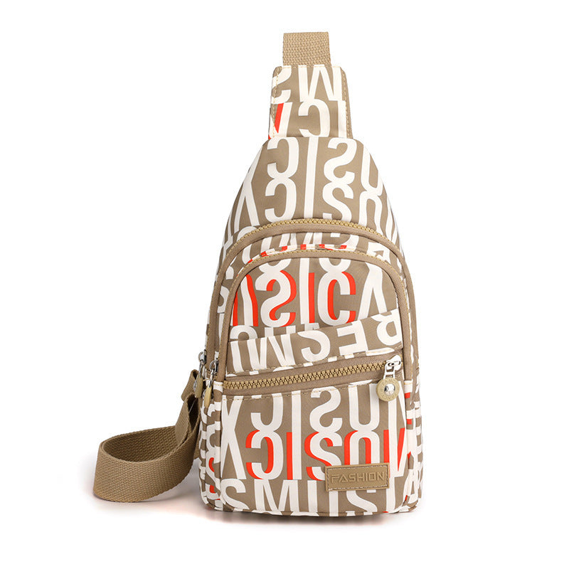 Floral Design Sling Tote