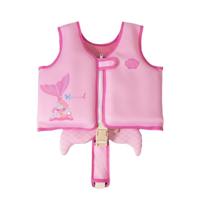 Mermaid-Themed Swim Safety Vest Kalsten