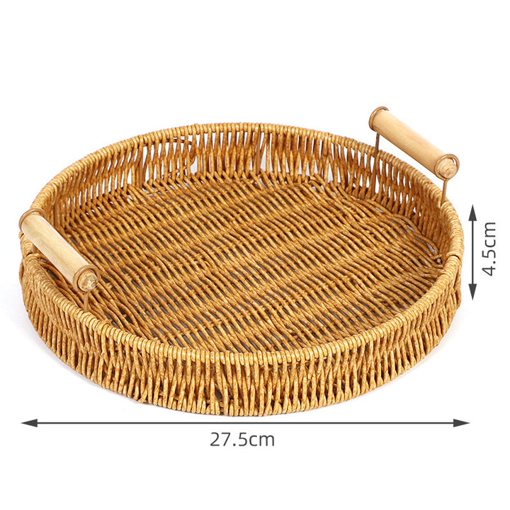 Home Organization Decorative Wicker Basket Kalsten