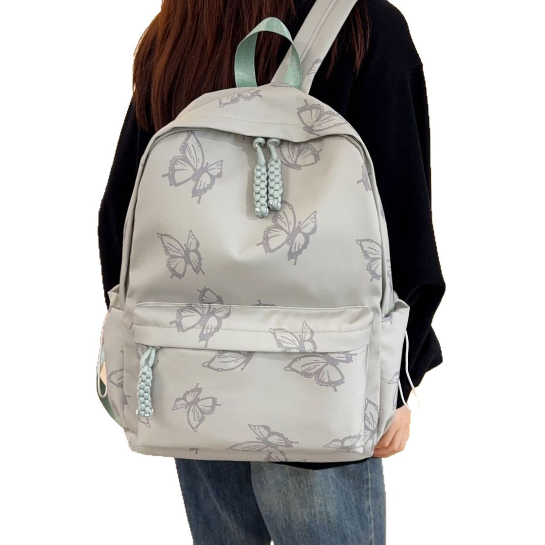 Backpack with Playful Butterfly Design Kalsten